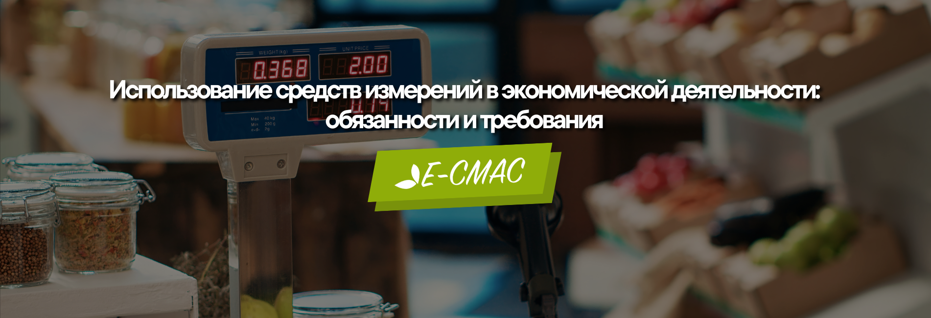 Использование средств измерений в экономической деятельности и соблюдение метрологических требований